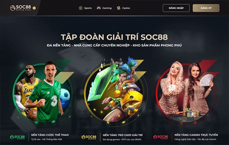 SOC88 – Nhà cái uy tín, đáng tin cậy cho mọi cược thủ